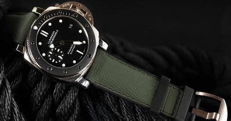 panerai quick release strap|rubber watch straps 42mm.